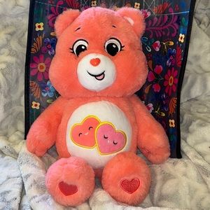 🐇 Care Bear 14” Tall plush Love a lot Easter Basket stuffer